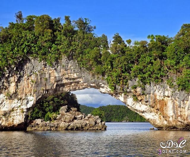 صور رائعة لجزر الصخرة في بالاو