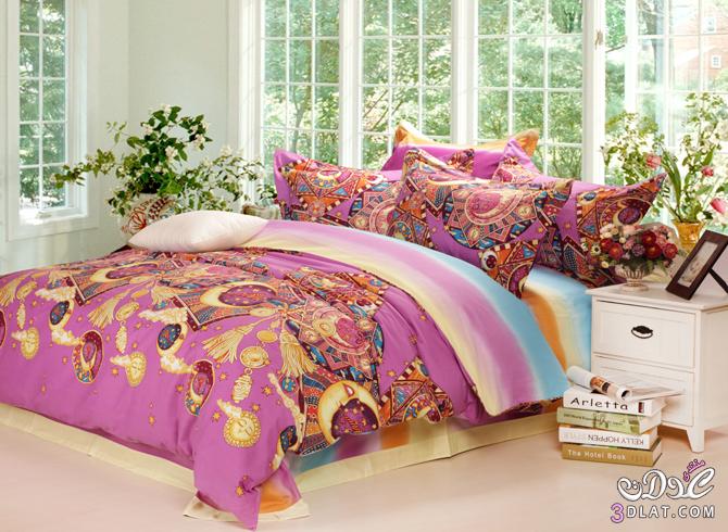 الحفة للشتاء بألوان جذابة انيقة,مفارش سرير كبيرة موديلات 2024