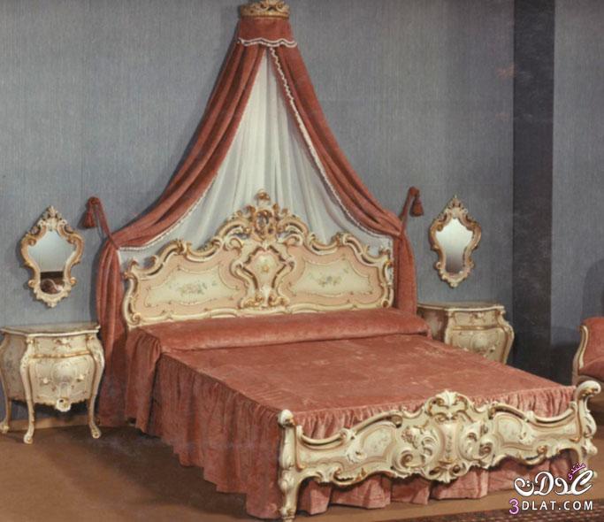 ديكورات غرف نوم روعة ديكور غاية بالفخامة لغرف نوم على الطراز الفرنسى