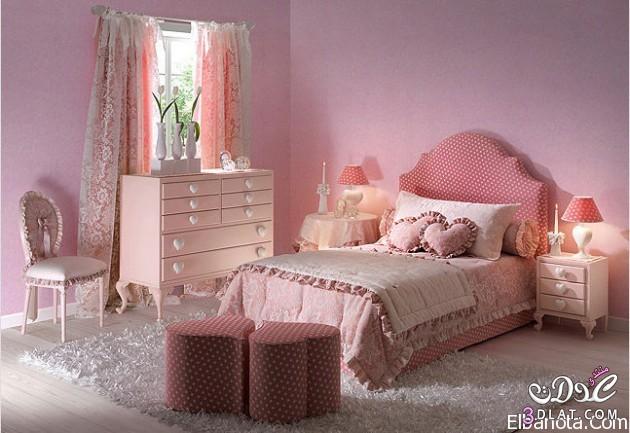 غرف نوم للصبايا, غرف نوم للمراهقات, اجمل ألوان غرف النوم