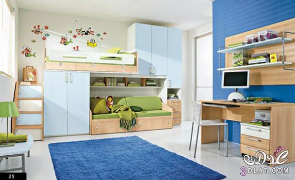 غرف نوم اطفال 2024 اجمل غرف نوم اطفال بألوان مميزة وراقية 2024