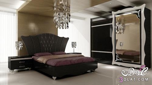 تشكيلة جديدة من صور غرف النوم المودرن بديكورات بسيطة جداااااااااااااا وشياكة