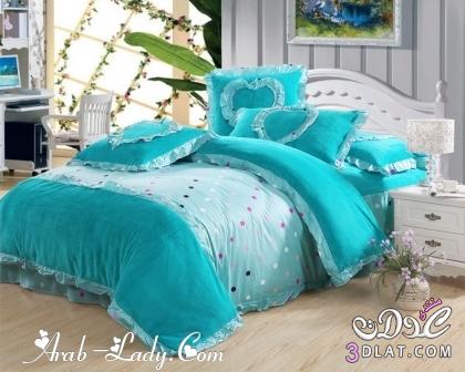 مفارش سرير ملونة مفارش سرير جميلة بالوان مميزة مفارش سرير رقيقة