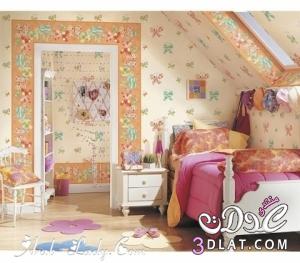 زيني حوائط غرفة نومك بأوراق الجدران المميزة