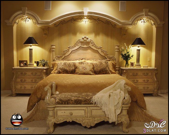 غرف نوم كلاسيكية جميلة , اروع غرف النوم موديل 2024