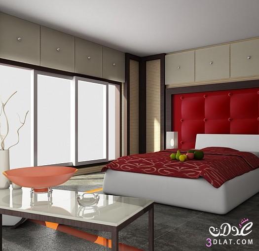 غرف نوم رومانسية حمراء , غرف نوم حمراء , أوض نوم باللون الأحمر , غرف نوم 2024 ,