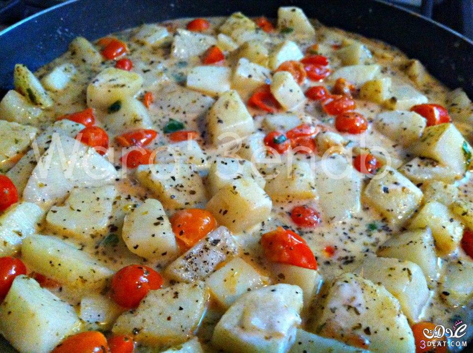 طبق البطاطا الإيطالية,طريقة عمل البطاطس على الطريقة الايطاليه