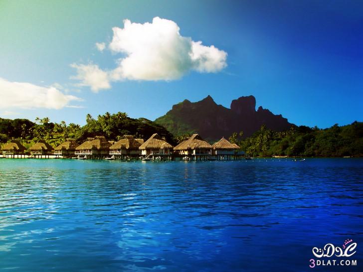 جزيرة بورا بورا أجمل الجزر في المحيط الهادي