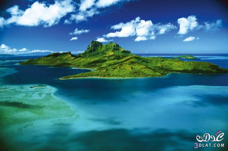 جزيرة بورا بورا أجمل الجزر في المحيط الهادي
