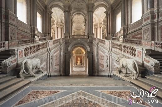 قصر كاسيرتا الملكي جنوب إيطاليا