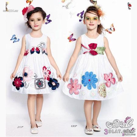 مجموعة مميزة من الفساتين بكل الالوان للبنات فساتين راقية للأطفال 2024