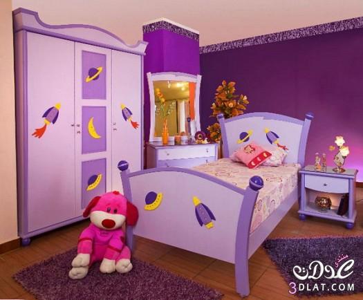 غرف نوم أطفال روعة , غرفة نوم صغيرةٍ بدرجةٍ ورديةٍ ناعمةٍ , غرفة نوم ناعمة بالور