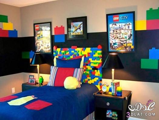 غرف نوم 2024 للأولاد , غرفة نوم مودرن للأولاد بتصميم وألوان رائعة
