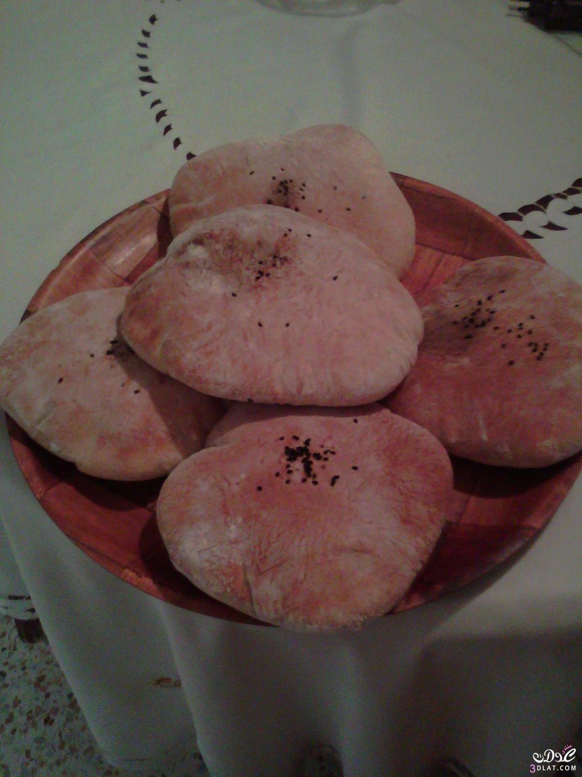 من مطبخي الخبز العربي