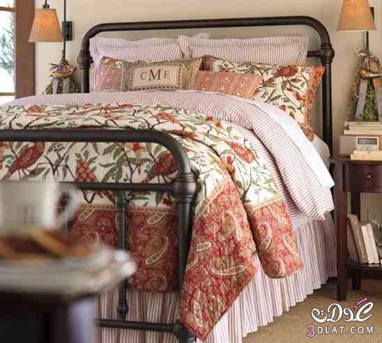 مفارش سرير بألوان جديدة وجميلة