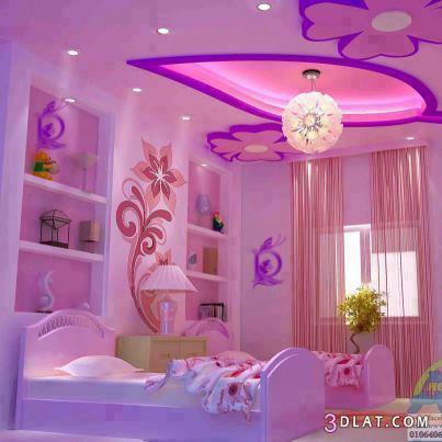 غرف نوم باللون الموف - عشاق الموف - اوض نوم بنفسجى - جميع درجات اللون الموف