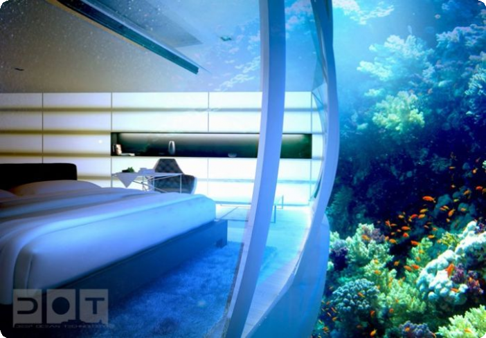 فندق تحت الماء / فندق فى دبي تحت الماء