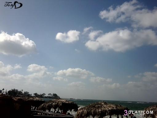 سماء صافية صور سماء وبحر الاسكندرية صور بحر وسما من تصويرى