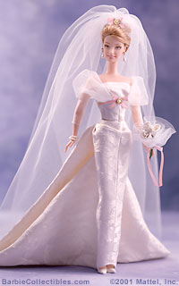 فساتين زفاف باربى 2024...... باربى عارضه ازياء لفساتين زفاف 2024
