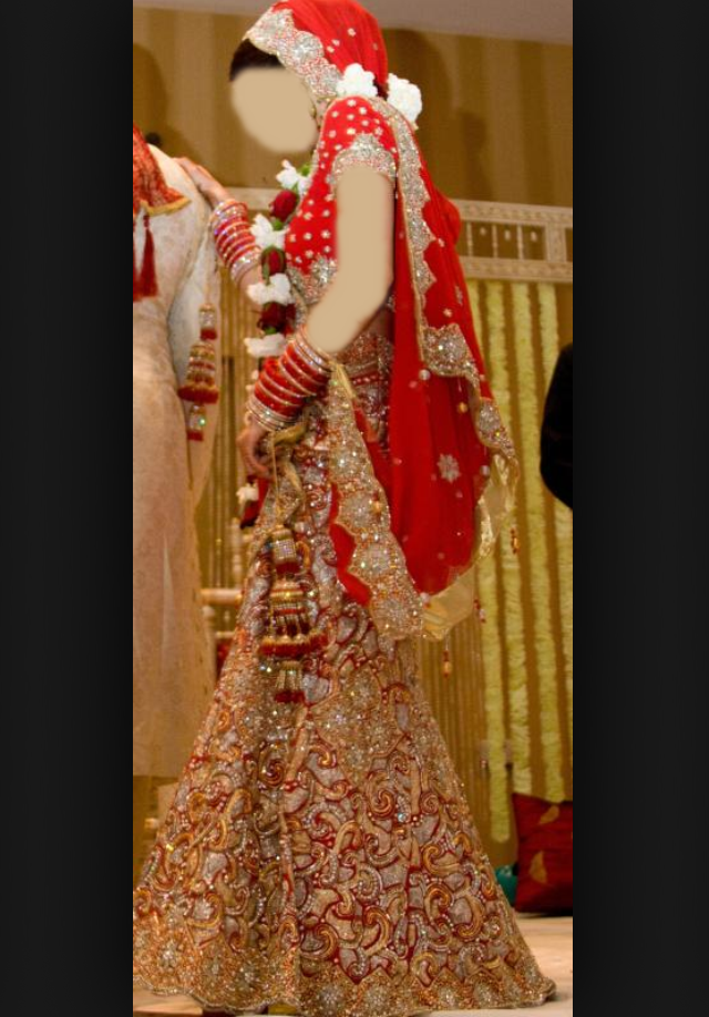 رد: فستان حنتك على الطراز الباكستاني Pakistani bridal dress - فساتين حنة باكستاني