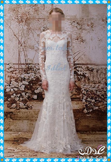 تصميمات عالمية لفساتين الزفاف ,فساتين زفاف 2024 ,فساتين زفاف ممزوجه بالاناقه والسحر