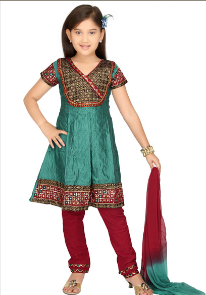 ازياء بنوتات بموديلات هندية تحفة ,ملابس هندية للبنوتات