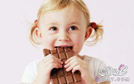 اضرار الشوكولاته على الاطفال