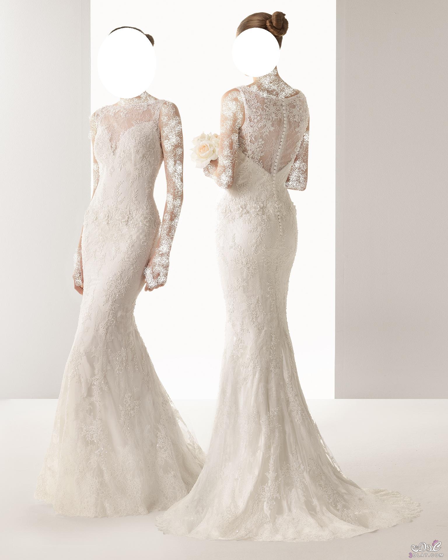فساتين زفاف رقيقة ، أجمل فساتين الزفاف الراقية ، elegant wedding dresses