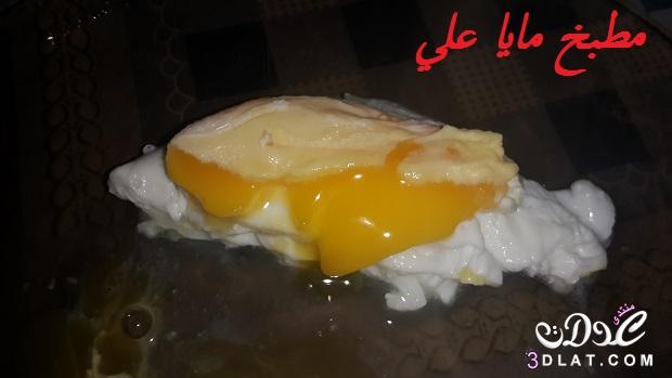 البيض المسلوق بدون قشره من مطبخ مايا علي,Boiled eggs من المطبخ الانجليزى