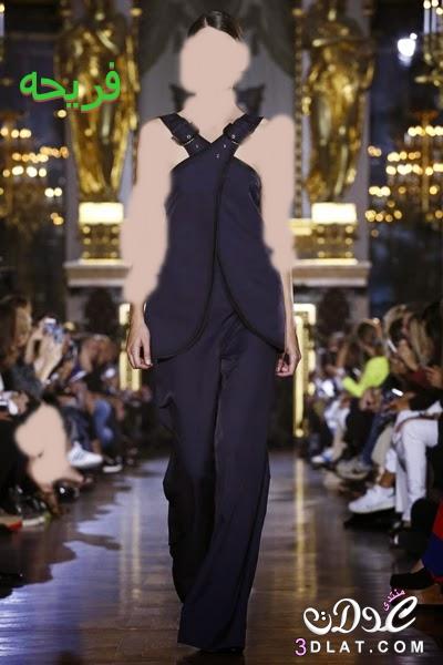 شاهدي أزياء ستيلا مكارتني في أسبوع الموضة في باريس 2024 .