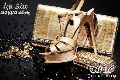 تشكيلة أحذية وشنط للسهرات المميزة2025,صور صنادل وأحذية وشنط سواريه,Bags and shoes