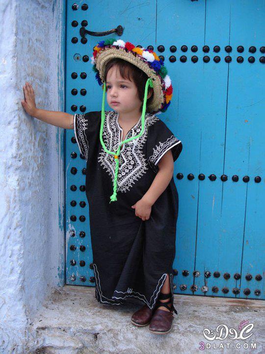ملابس تقليدية مغربية للأطفال