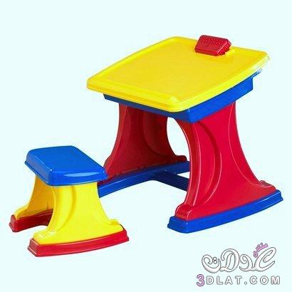 طاولات ملونة للاطفال ، طاولات باشكال رائعة للاطفال