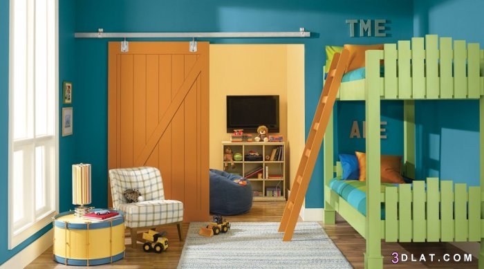 غرف نوم أطفال مميزه تصاميم ديكورات حديثه أجمل التصاميم لغرف نوم اطفال 20020