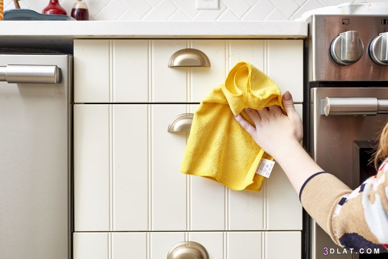 تنظيف أثاث المطبخ , نصائح لتنظيف أثاث المطبخ