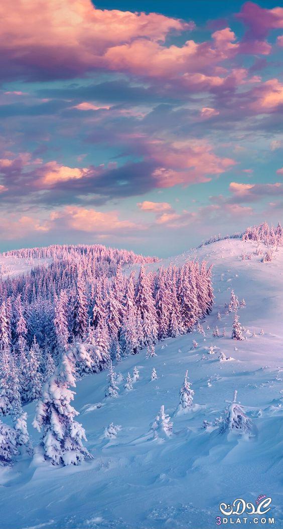 مناظر طبيعية للثلوج و خلفيات ثلوج متحركة وحالات واتس عن الثلج, اجمل خلفيات ثلوج طبيعي