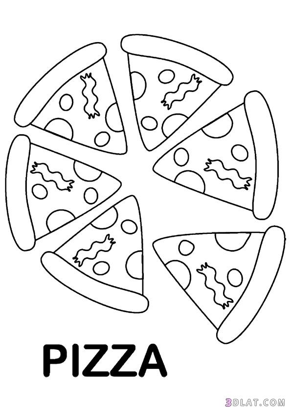 صور بيتزا للتلوين, اروع صور بيتزا للتلوين, صور بيتزا للتلوين حديثة 2024