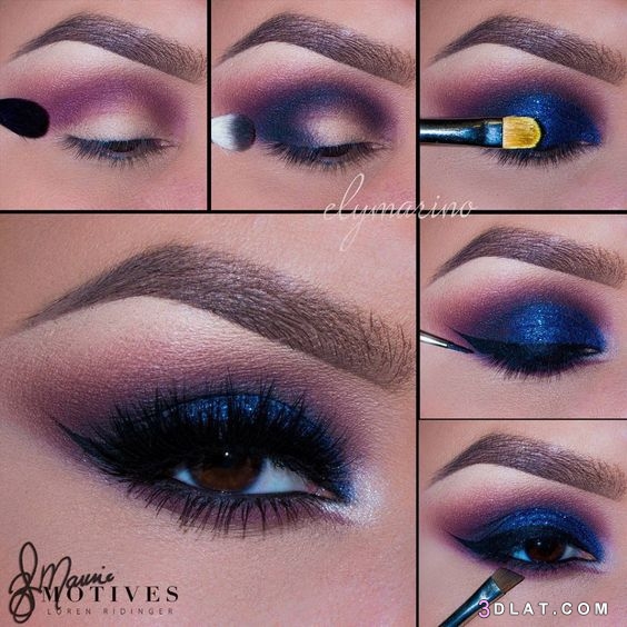 اجمل مكياج عيون بالخطوات2024,ايشادو بالوان النود,eye makeup tutorial