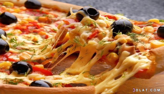 أسهل طريقة تحضير و تصنيع البيتزا العادية ، طريقة تحضير البيتزا العادية