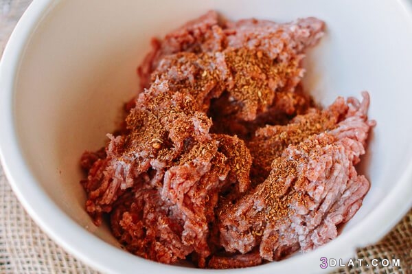 بالصور طريقة عمل برجر اللحم بالكمون، وصفة سهلة لبرجراللحم بالكمون.