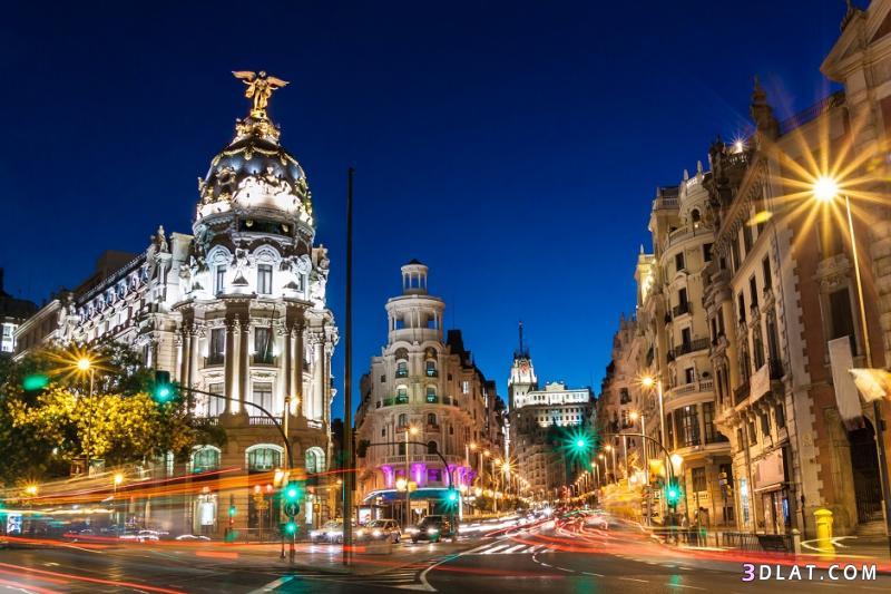 استمتع بقضاء رحلة شتوية ممتعة في مدريد,اجمل شتاء بمدريد,بالصورجمال مدريدبالشتاء