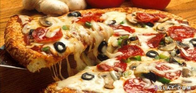 أسهل طريقه لتحضير البيتزا الدايت خطوه بخطوه ، بالصور بيتزا الدايت الإيطالي