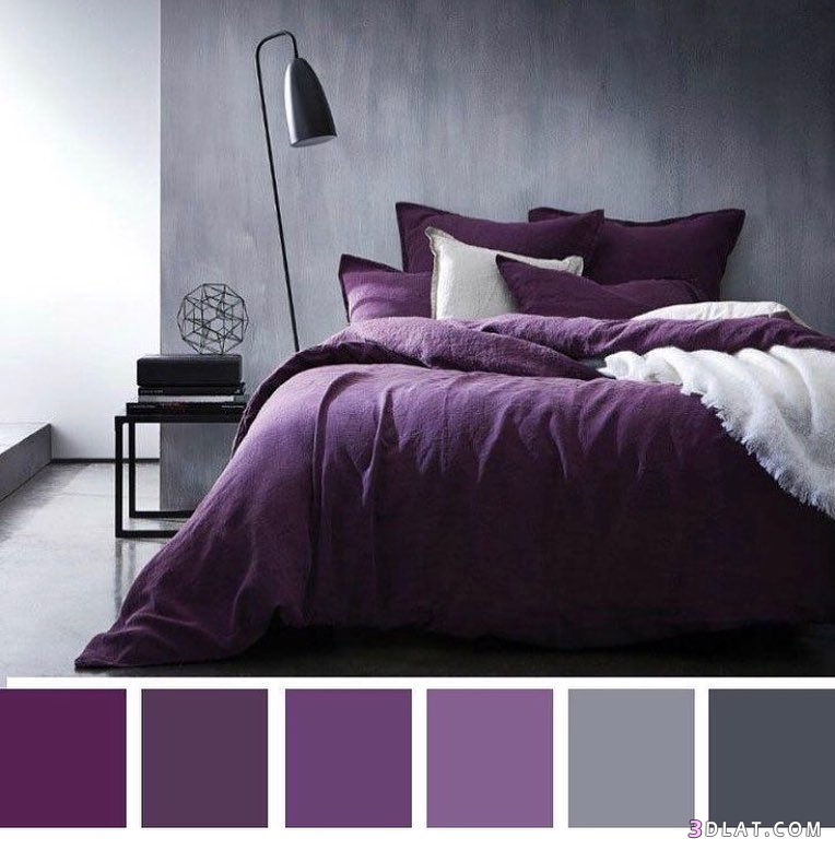 نصائح لاختيار لوحة ألوان متناسقة لغرفة النوم ,كيف أختار لوحة ألوان عصرية وم