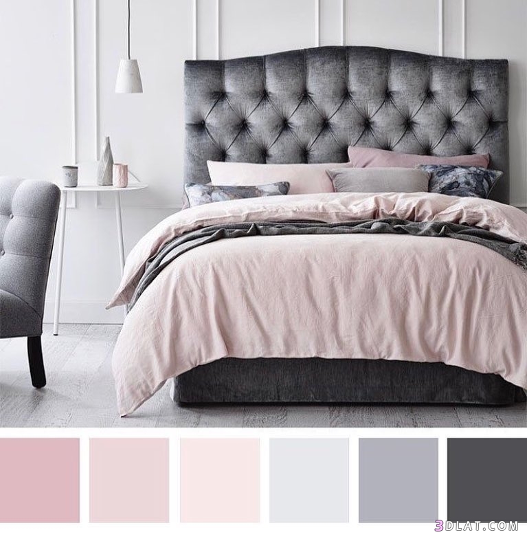 نصائح لاختيار لوحة ألوان متناسقة لغرفة النوم ,كيف أختار لوحة ألوان عصرية وم
