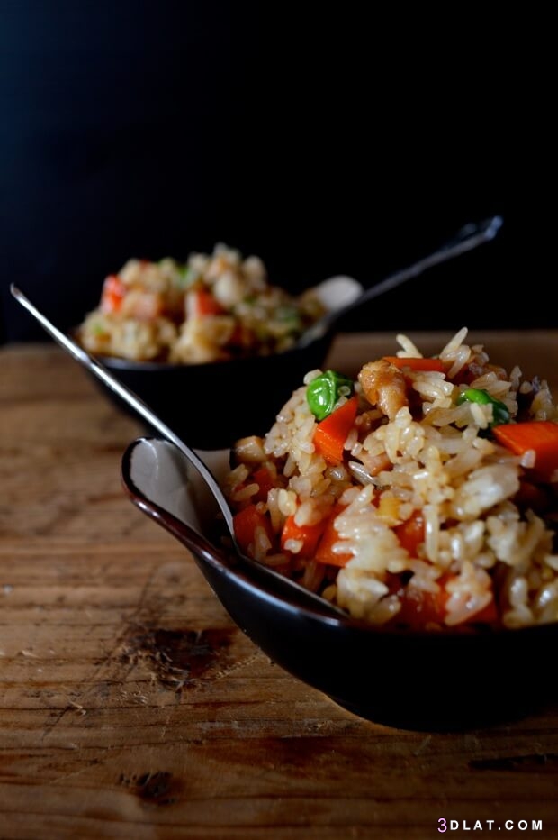 ارز بالدجاج والخضار , طريقه تحضير ارز بالدجاج والخضار بالصور