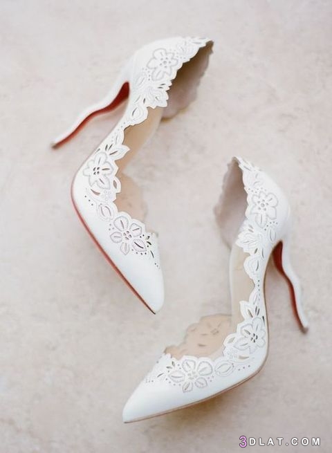 أجمل الأحذية للعرائس ، أحذية زفاف روعة