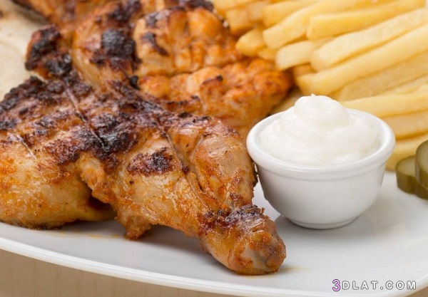 دجاج على الفحم مثل المطاعم , طريقه عمل دجاج على الفحم مثل المطاعم