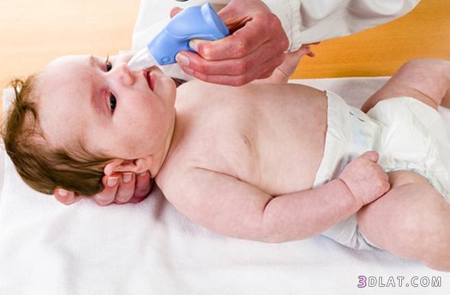 علاج الأطفال حديثى الولادة من مشاكل الأنف ونزلات البرد