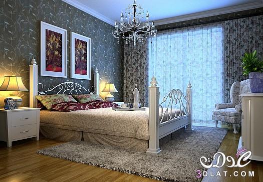 ديكورات  غرف نوم عصرية 2024 للعرسان صور موديلات لغرف النوم بتصميمات مميزة الوان مبهجة