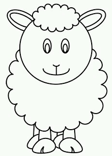 خروف العيد للتلوين2024.اجمل رسومات للاطفال